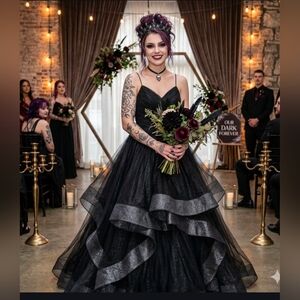 Wedding Bridesmaid Dress Black by Bicici & Coty